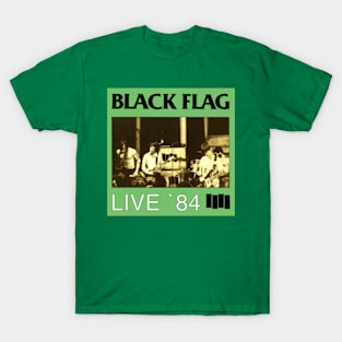 Black Flag - Live'84 T-Shirt